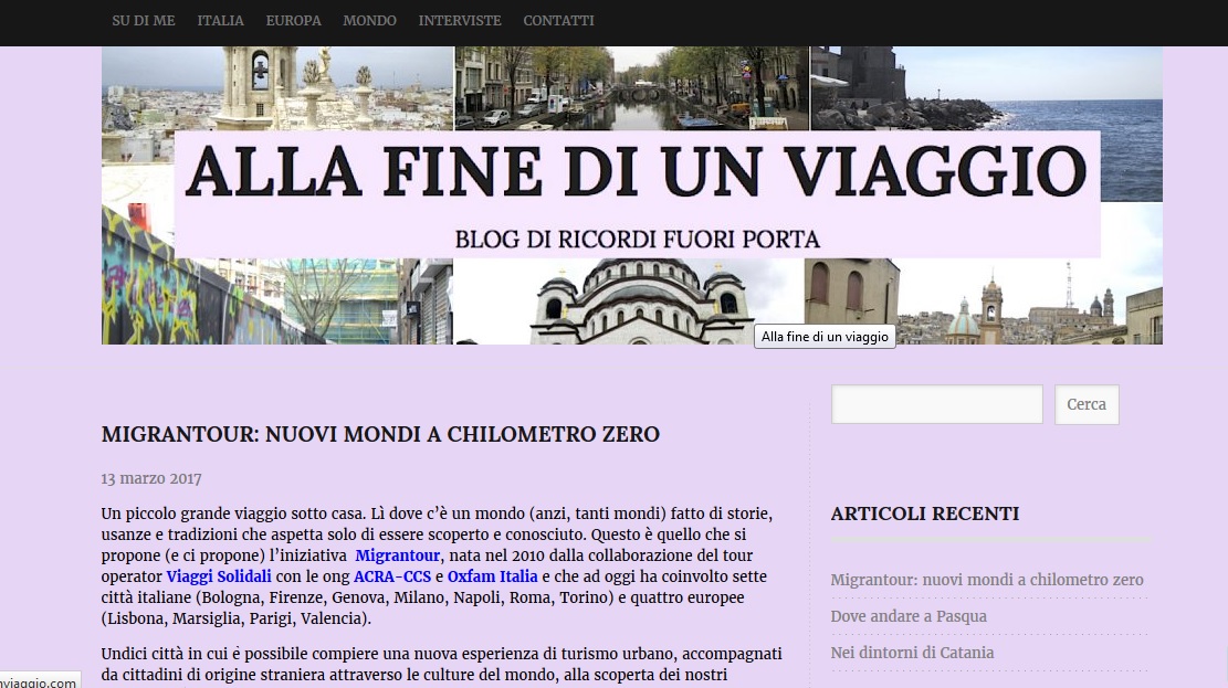 Migrantour nuovi mondi a Km 0!